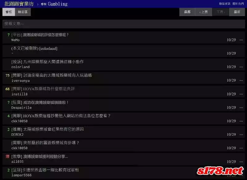 娛樂城ptt熱門討論的平台