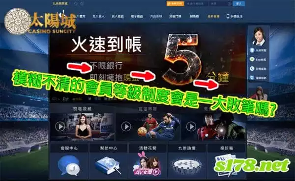 九州娛樂城儲值版,遊戲豐富儲值便利,但模糊的會員升級是否成為敗筆!