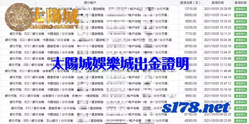 太陽城娛樂城出金圖,絕不坑殺玩家的優質平台